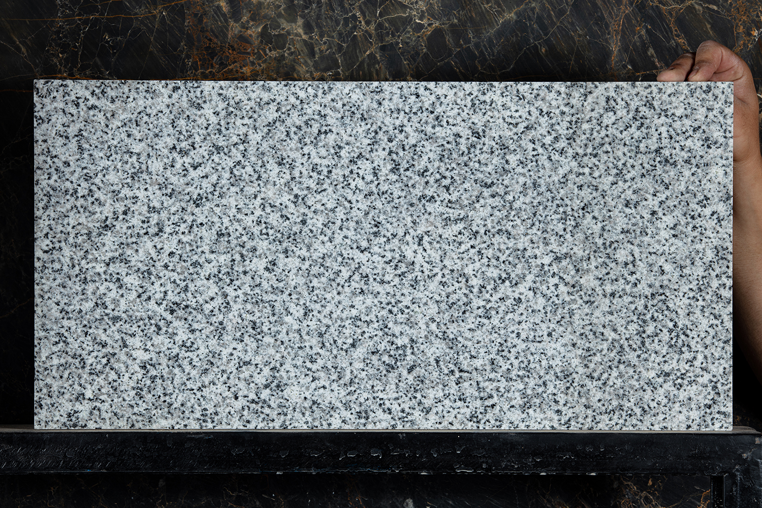 white granite tile